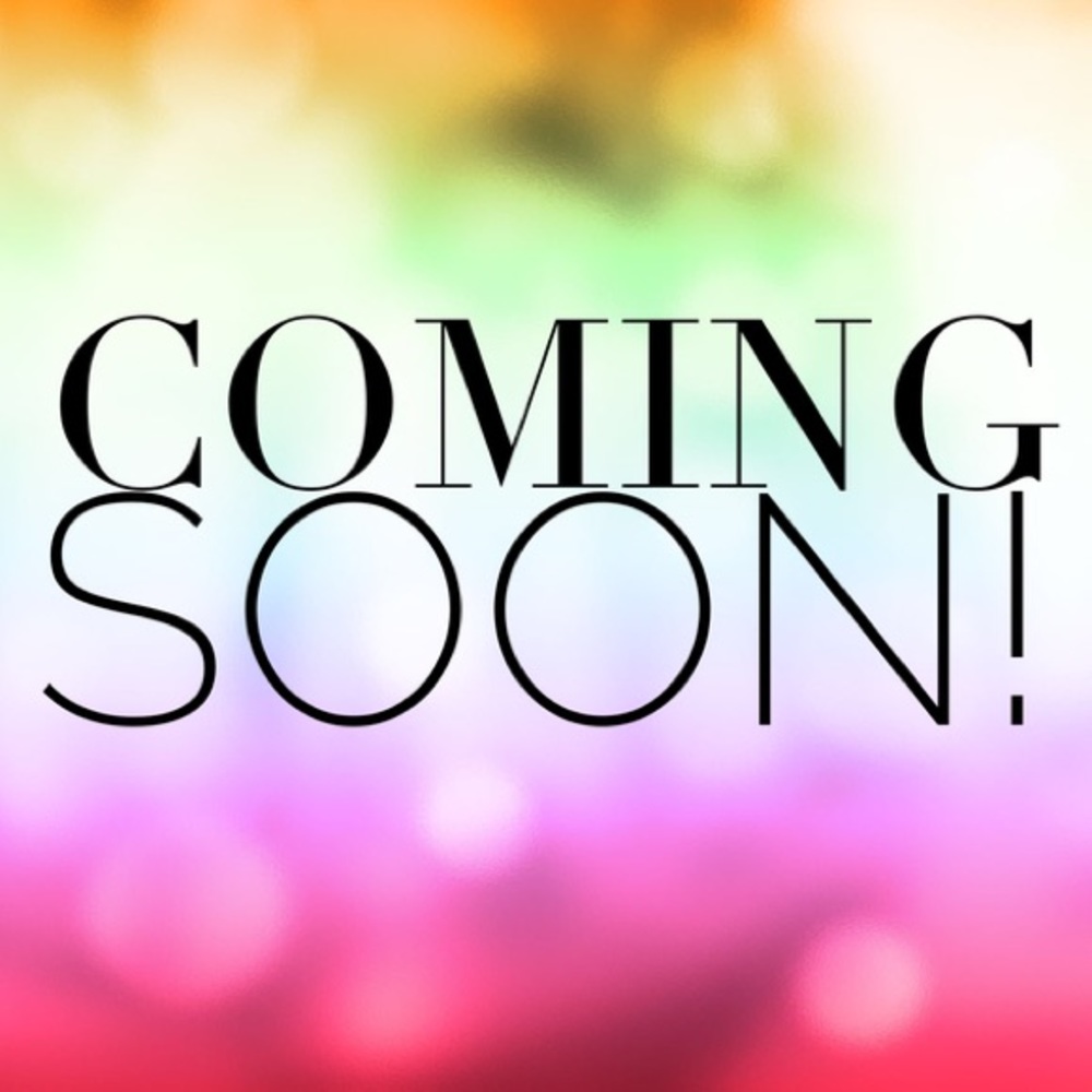 New items coming soon! 💝
